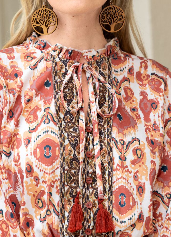 Kleid in Schlupfform 