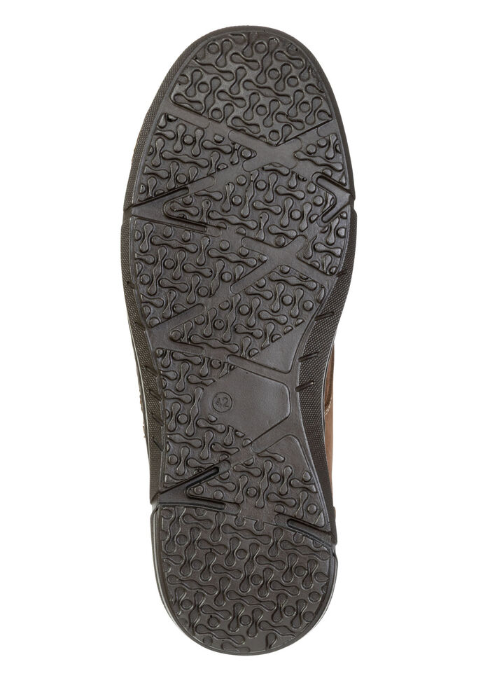 GINO GALANTE, klassiche Herren-Slipper, mit Klettverschluss COGNAC