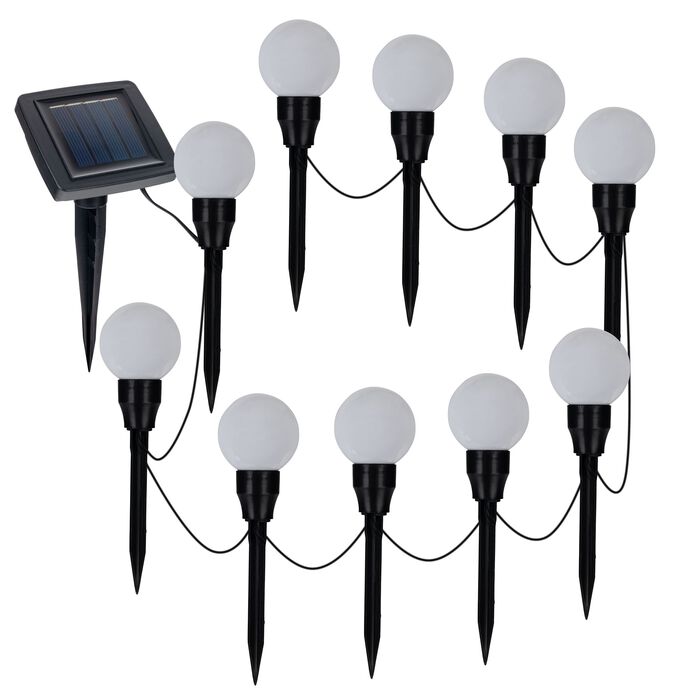 Erdspie&szlig;-Solar-Lichterkette, 10-fach 