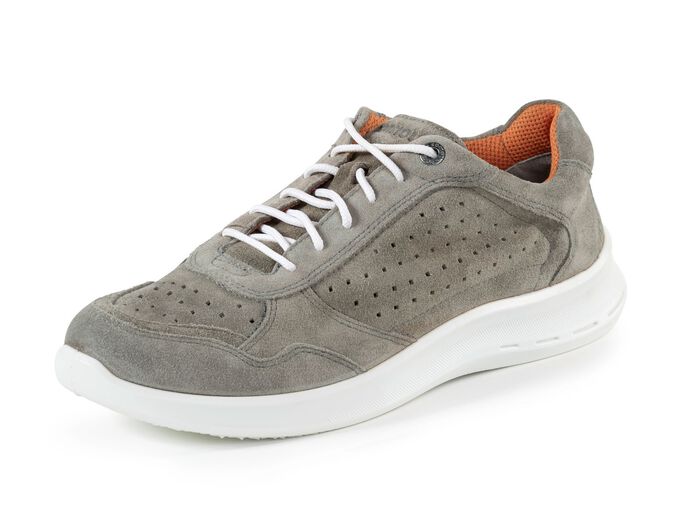 Schn&uuml;rschuh aus weichem Veloursleder 