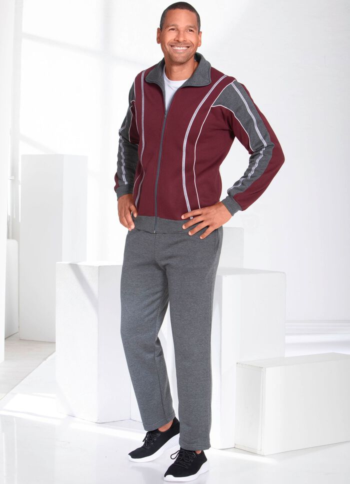 Freizeitanzug mit elastischen Ärmelabschlüssen 