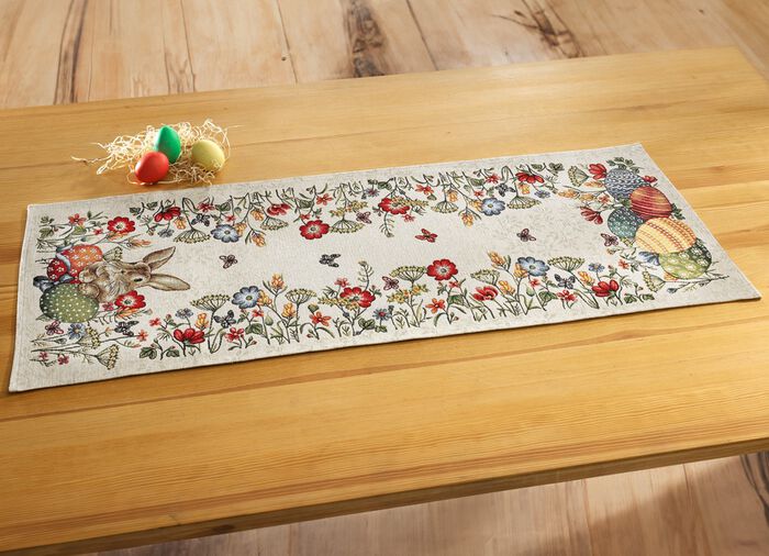 Fr&uuml;hlingshafte Tisch- und Raumdekoration 