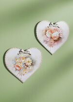 Wandbilder in Herzform, 2er-Set 