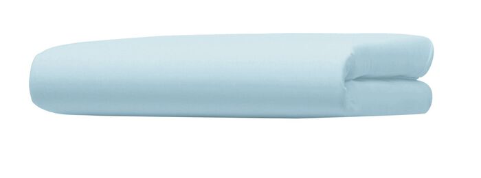 Hochwertiges Flausch-Biber-Betttuch aus Baumwolle BLAU