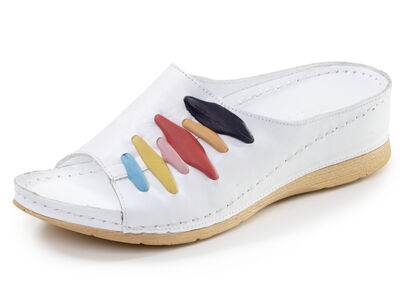 Gemini, trendige Damen-Pantoletten, Weite G, mit Gummizug 