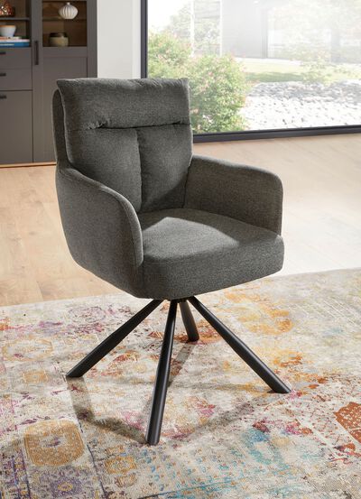 2er-Set Armlehnenst&uuml;hle in XXL-Sitzbreite 