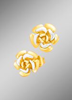 Ohrstecker in Bicolor Blume 