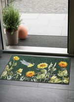 Fu&szlig;matte mit rutschhemmender R&uuml;ckseite BUNT