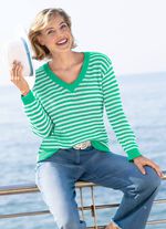 Pullover in Ringeldessin 