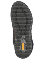 Stiefelette mit pfiffigem Plüschbesatz BORDEAUX