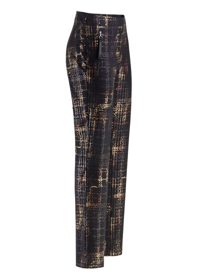 Hose mit angeschnittenem Bund 