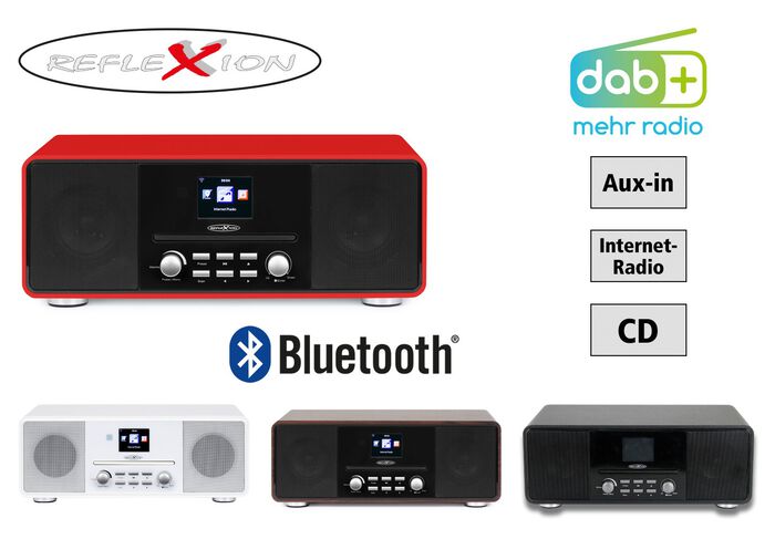 Reflexion HRA19INT Stereoanlage mit Internet-Radio BRAUN