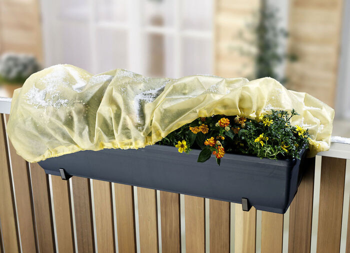 Blumenkastenhauben, 2er-Set 