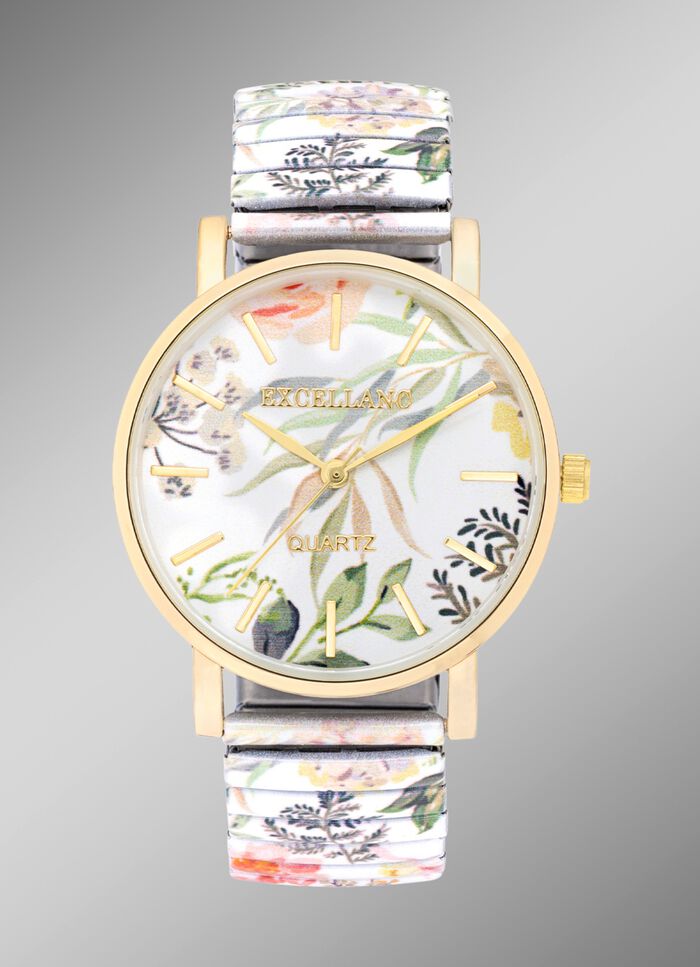 Quartz-Damenuhr von Excellanc mit Zugband 