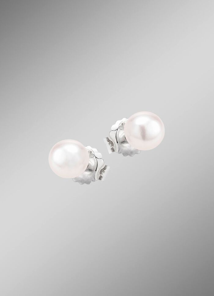 Ohrstecker mit S&uuml;&szlig;wasser-Zuchtperlen 