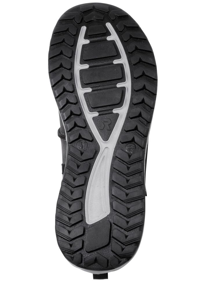 Rieker Sneaker mit Schn&uuml;rung GRAU-SCHWARZ