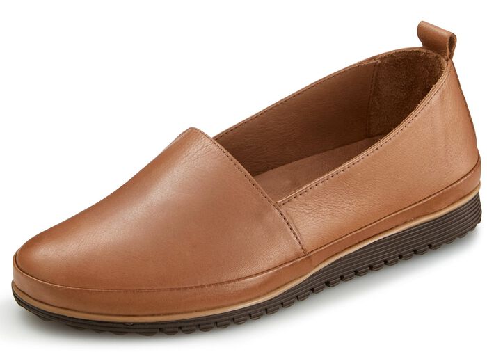 Slipper in bequemem Design COGNAC