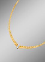 Geflochtene Kordelketten-Garnitur in hochwertiger Ausführung 