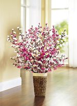 Kirschbl&uuml;tenzweige, 5er-Set ROSA