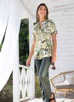 Shirt-Tunika mit Elasthan 