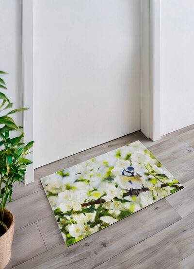 Fu&szlig;matte mit rutschhemmendem Vinylr&uuml;cken 