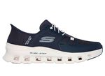 SKECHERS, Herren-Sneaker, mit geformter Slip-Ins Fersenplatte MARINE
