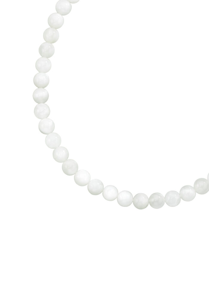 Halskette oder Armband mit echt Natur-Mondstein 