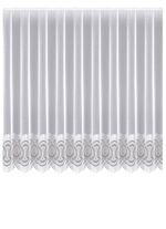 Blumenfenster-Store mit Universalschienenband 