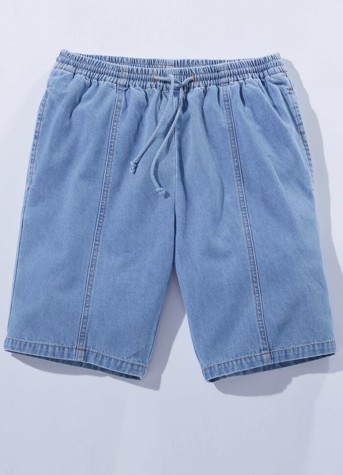 Bequeme Schlupf-Shorts in 4 Farben HELLBLAU