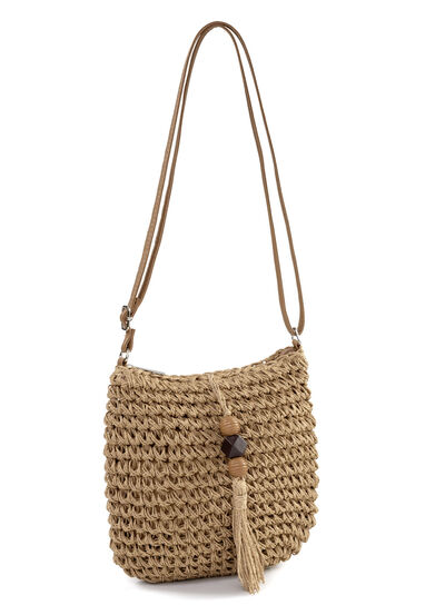 Sommerliche Tasche, Damen, mit verstellbarem Umh&auml;ngeriemen 