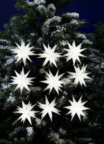 LED-Sternenkette WEISS