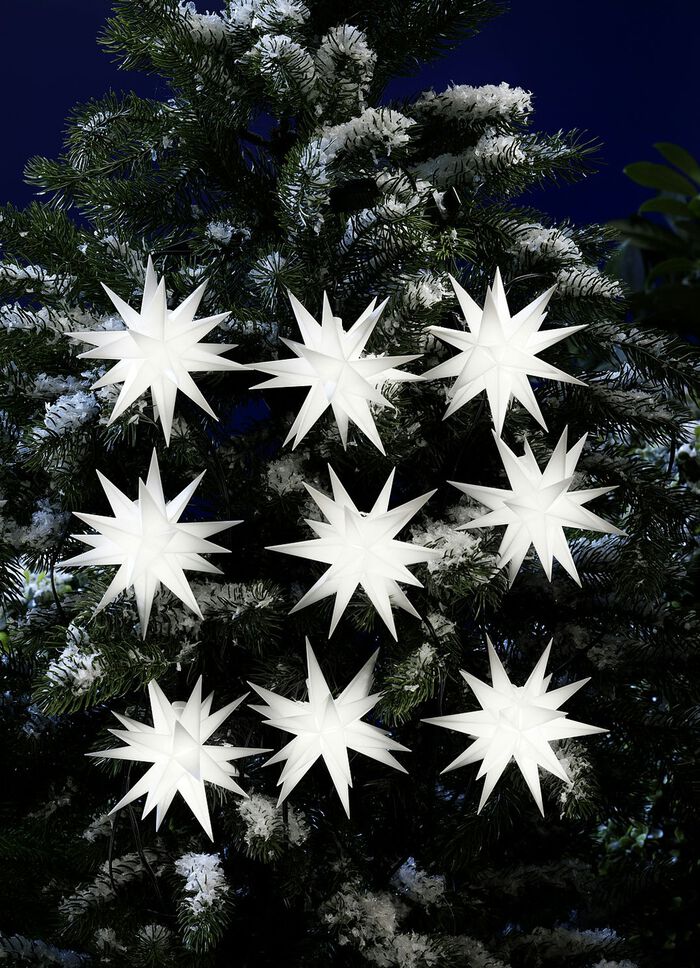 LED-Sternenkette WEISS