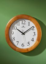 Hochwertige Wanduhr aus Holz 