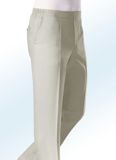 &bdquo;Klaus Modelle&ldquo;-Schlupfhose mit Zierblende in 4 Farben 