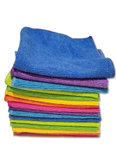 Antistatische Mikrofaser Reinigungstücher, 16-teilig 