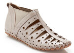 Gemini Bootie mit rotem Herzchen-Einsatz KIESEL