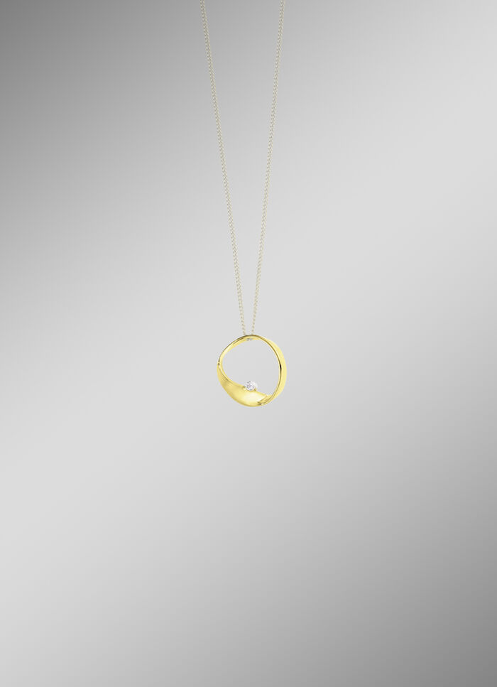 Geschmackvoller Anh&auml;nger in Bicolor 