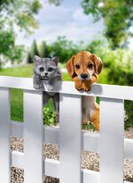 Zaunh&auml;nger aus Polyresin 