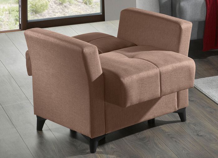 Gem&uuml;tliche Polsterm&ouml;bel mit Bettfunktion BEIGE