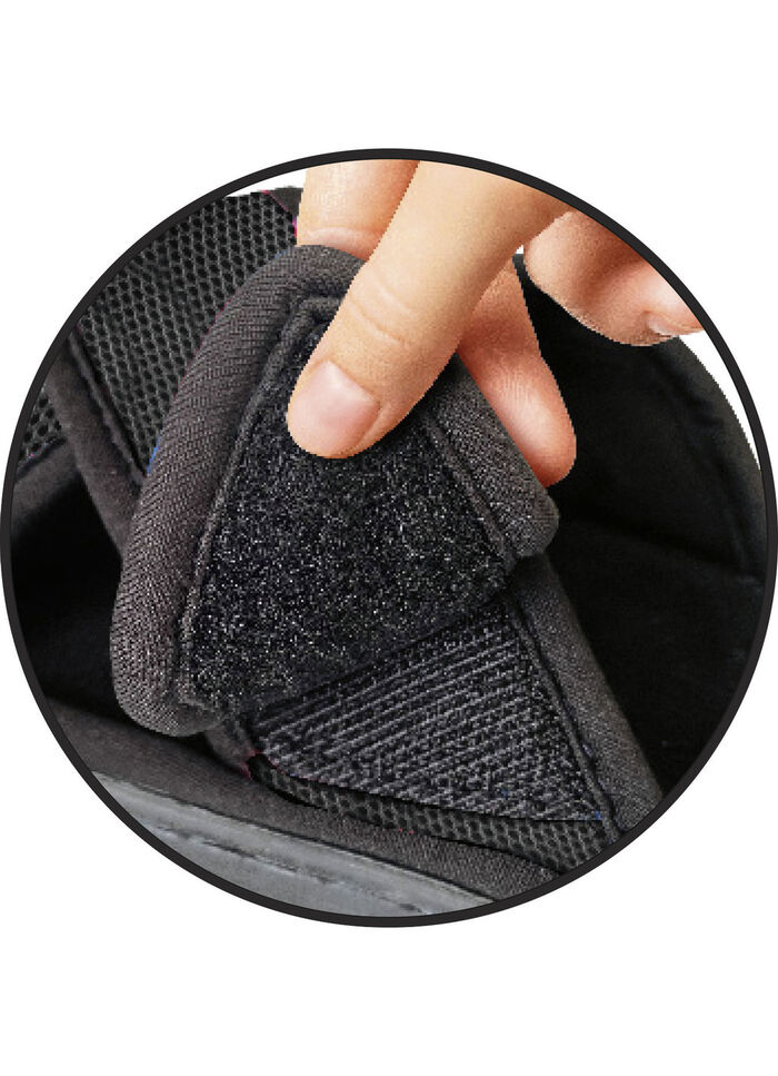 Relax-Cross Slipper für drinnen und draußen SCHWARZ