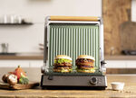 Kontaktgrill mit innovativer, pflanzenbasierter Ceravegan-Keramik-Antihaftbeschichtung 