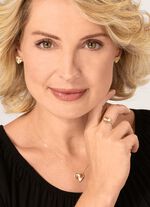 Diamatierter Herz-Damenring  