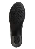 Gemini, modische Damen-Pumps, Weite G, aus Leder SCHWARZ-BRAUN