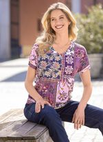 Shirt mit Blumendruck 