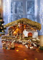 Wunderschönes Krippenfiguren-Set in echter Handarbeit 