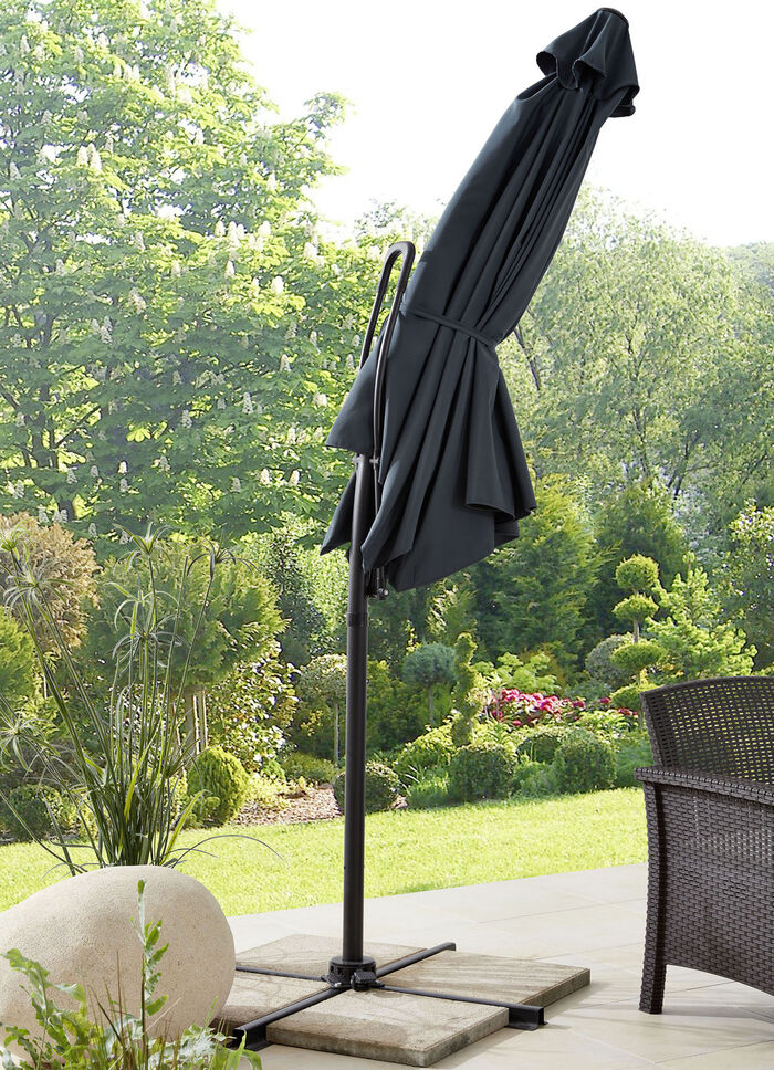 Ampelschirm mit Einhandautomatik 