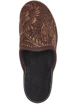 Pantoffel mit floralem Muster 