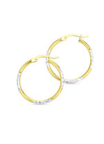 Wunderschöne diamantierte Creolen 