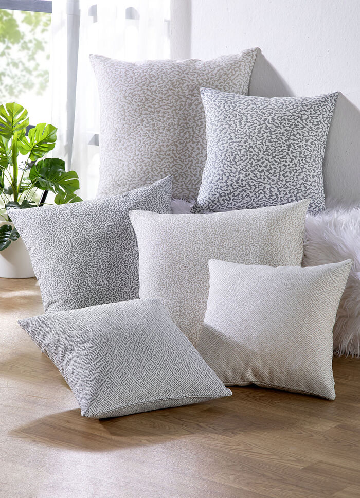 Toller Kissenbezug mit Reißverschluss BEIGE