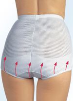 Miss Mary Miederhose mit Verstärkungen WEISS